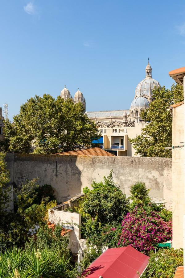 Le Panier Enchante - Suites & Loft - Terrasse Et Patio Au Dessus Du Vieux Port Marseilles Buitenkant foto