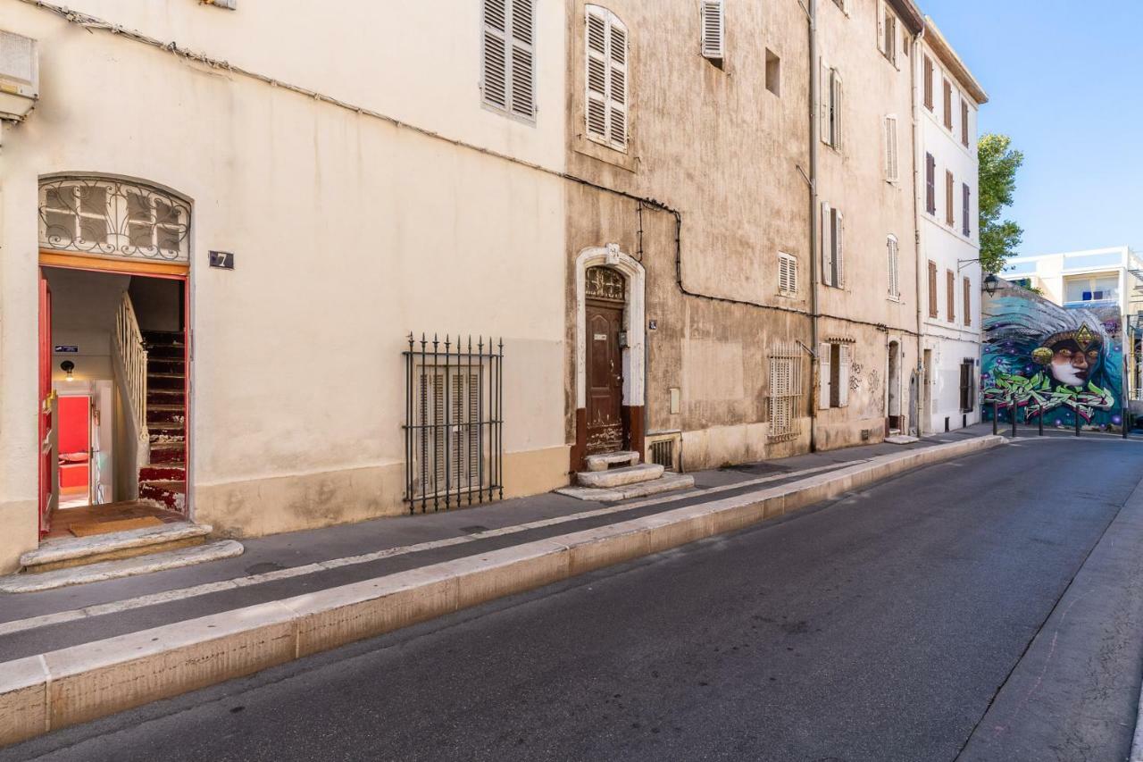Le Panier Enchante - Suites & Loft - Terrasse Et Patio Au Dessus Du Vieux Port Marseilles Buitenkant foto